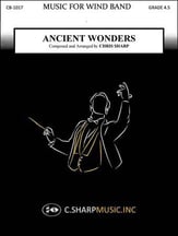 Ancient Wonders Concert Band sheet music cover